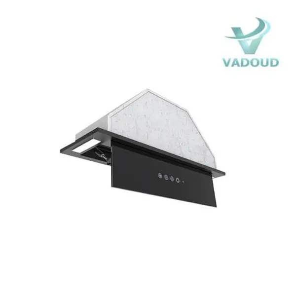 هود توکار مخفی کف شیشه لمسی تیدومکث Tidumax مدل آرام