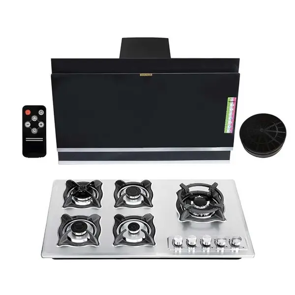 ست هود و گاز تیدومکث Tidumax مدل سیلور - 2