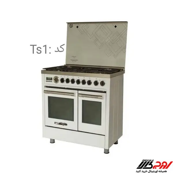 اجاق گاز پیلوت دو فر TS1 گازی و برقی