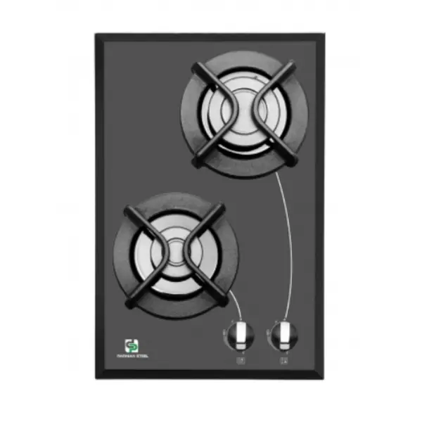 اجاق گاز صفحه ای شیشه 2 شعله پرنیان استیل مدل PB2201 - 2