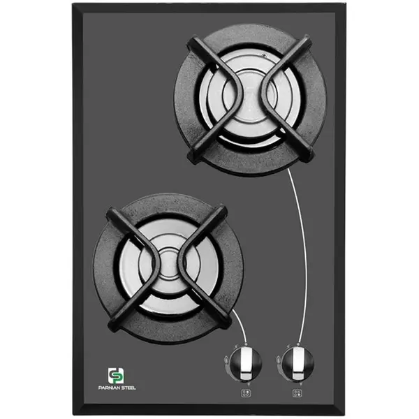اجاق گاز صفحه ای شیشه 2 شعله پرنیان استیل مدل PB2201 - 6