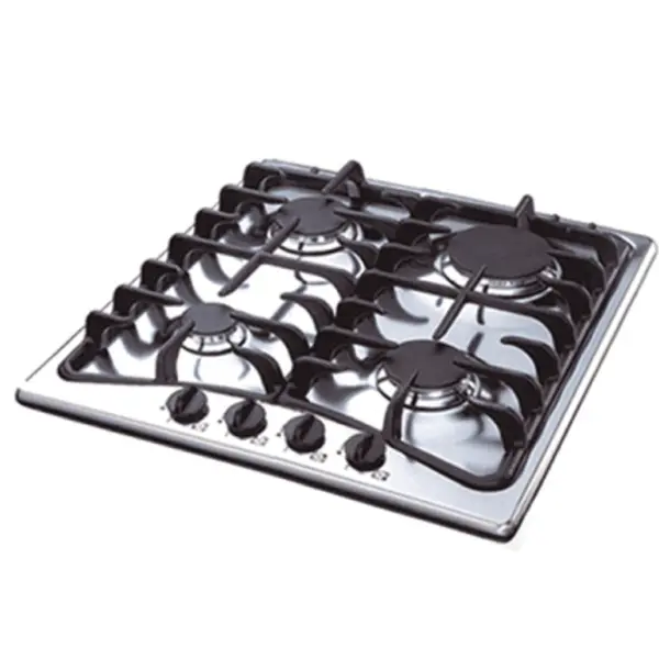 اجاق گاز 4 شعله استیل مدل G-77 اخوان رومیزی جی - 3