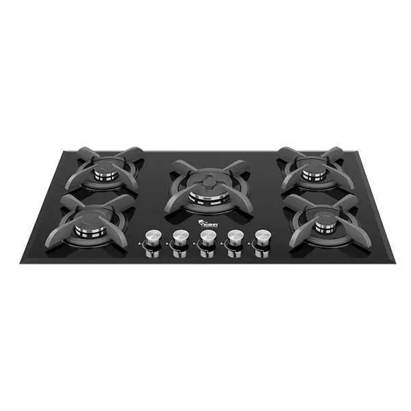 اجاق گاز شیشه ای 5 شعله سیمر مدل G575 - 2