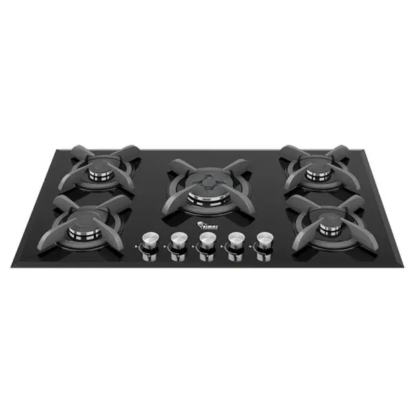 اجاق گاز شیشه ای 5 شعله سیمر مدل G575 - 4