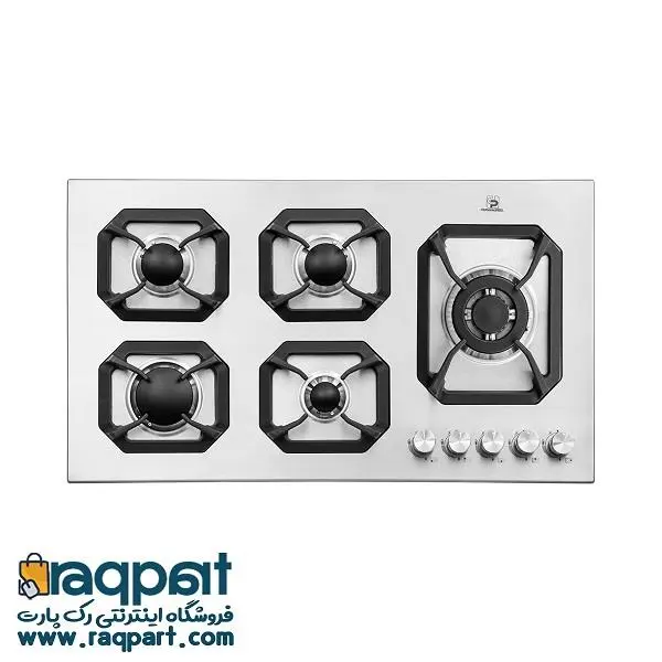 اجاق گاز استیل 5شعله پرنیان مدل PB5301