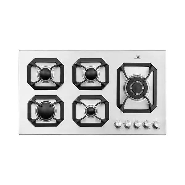 اجاق گاز استیل 5شعله پرنیان مدل PB5301