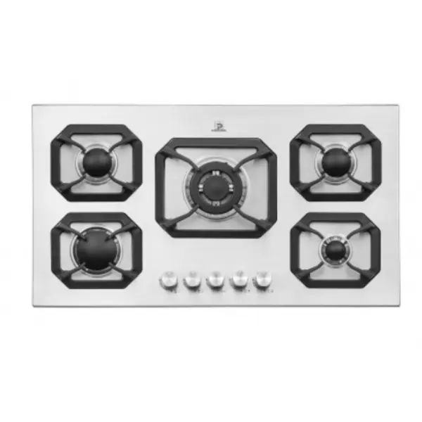 اجاق گاز استیل 5شعله پرنیان مدل PB5302