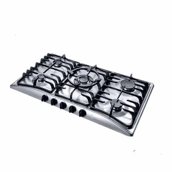 اجاق گاز پنج شعله استیل اخوان مدل G130 - 3
