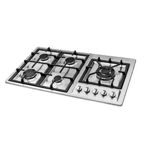 اجاق گاز پنج شعله استیل اخوان مدل G133-S - 6