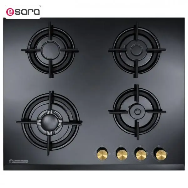 اجاق گاز صفحه ای درخشان مدل G401 Derakhshan Glass Gas Hob - 4