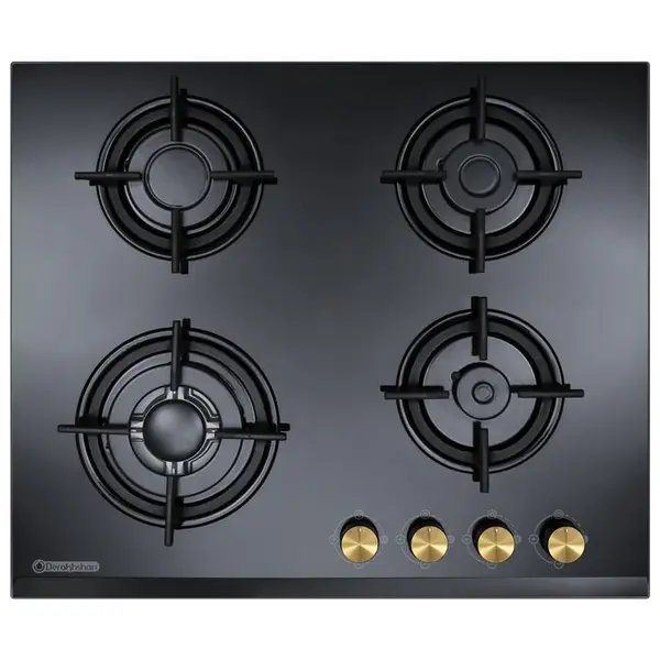 اجاق گاز صفحه ای درخشان مدل G401 Derakhshan Glass Gas Hob - 2