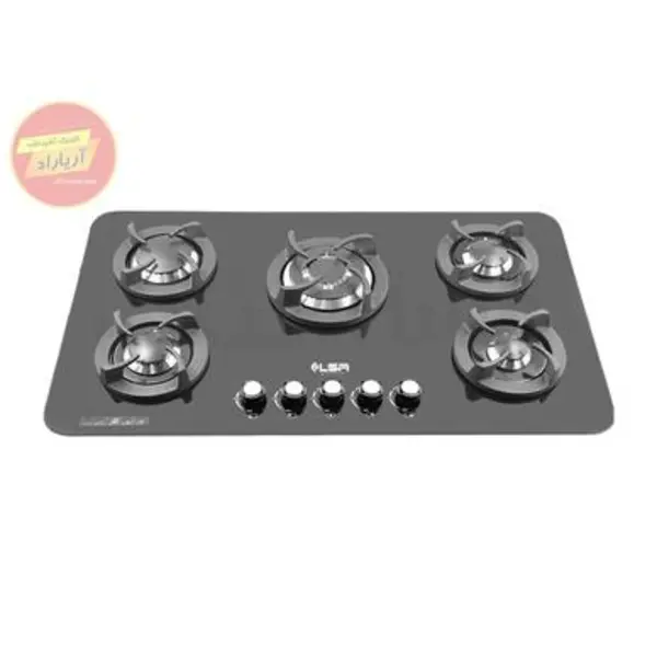اجاق گاز صفحه ای السا استیل مدل G 534 - 5