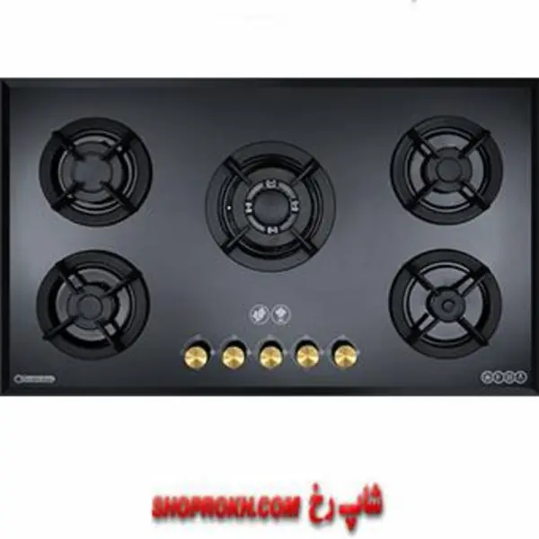 اجاق گاز صفحه ای شیشه درخشان مدل G601 Derakhshan Glass Gas Hob - 5