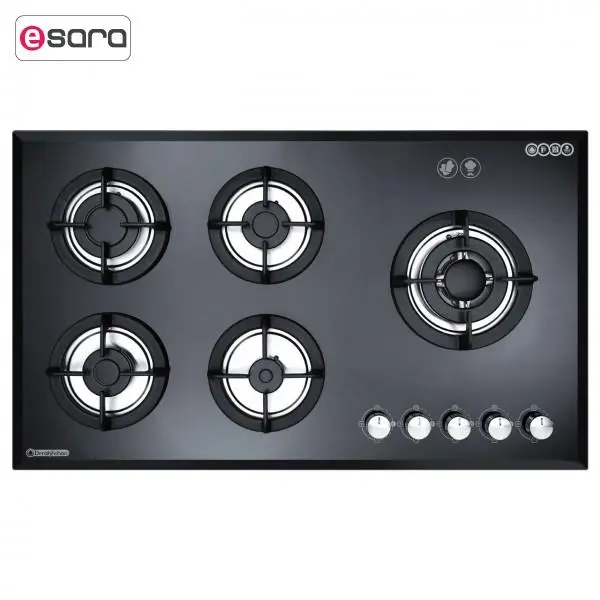 اجاق گاز صفحه ای درخشان G604 Derakhshan Glass Gas Hob - 5