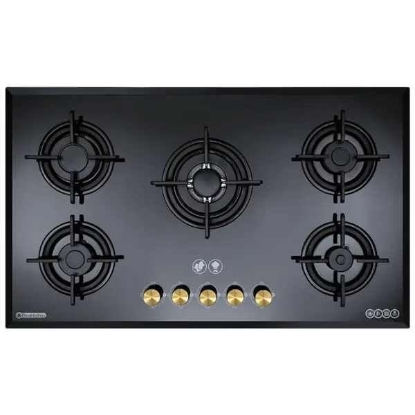 اجاق گاز صفحه ای درخشان G605 Derakhshan Glass Gas Hob - 4