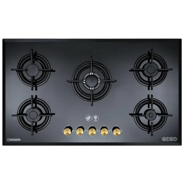 اجاق گاز صفحه ای درخشان G605 Derakhshan Glass Gas Hob - 2