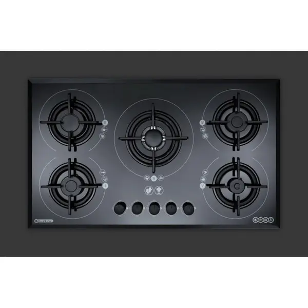 اجاق گاز صفحه ای درخشان G605 Derakhshan Glass Gas Hob - 3