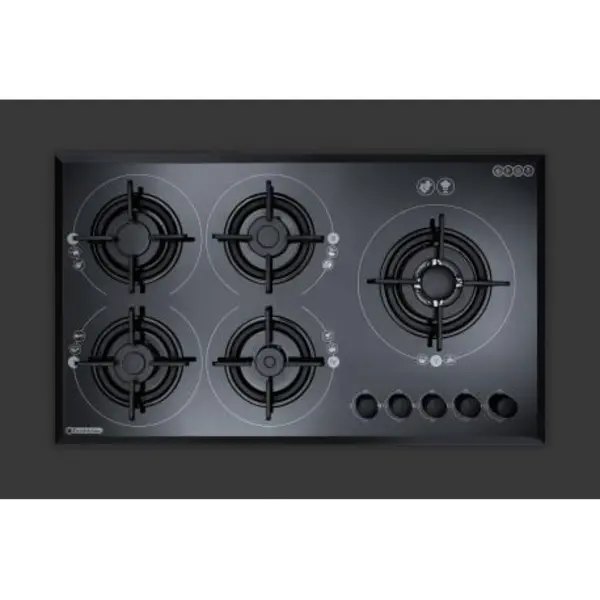 اجاق گاز صفحه ای درخشان مدل G606 Derakhshan Glass Gas Hob - 3