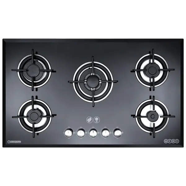 اجاق گاز صفحه ای درخشان مدل G607 Derakhshan Glass Gas Hob - 6
