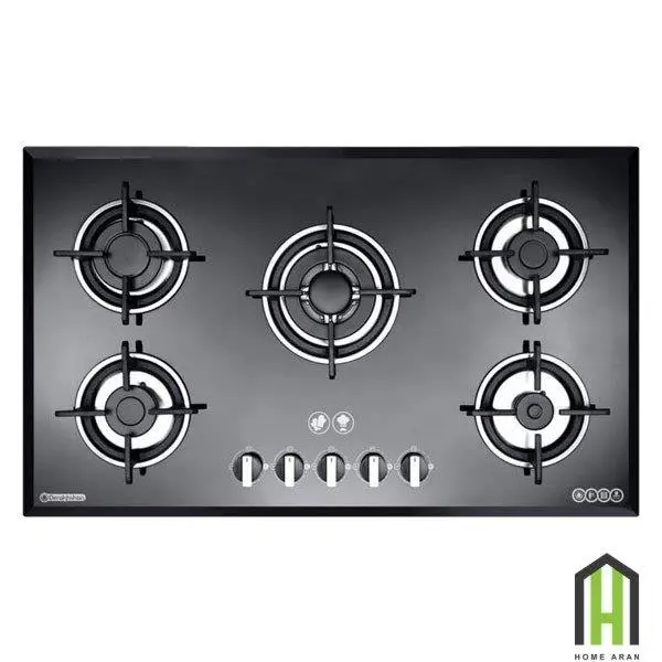 اجاق گاز صفحه ای درخشان مدل G607 Derakhshan Glass Gas Hob - 5