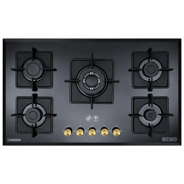 اجاق گاز صفحه ای درخشان مدل G611 Derakhshan Glass Gas Hob - 4