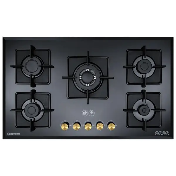 اجاق گاز صفحه ای درخشان مدل G611 Derakhshan Glass Gas Hob - 6