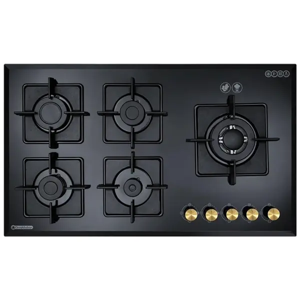 اجاق گاز صفحه ای درخشان مدل G612 Derakhshan Glass Gas Hob - 4