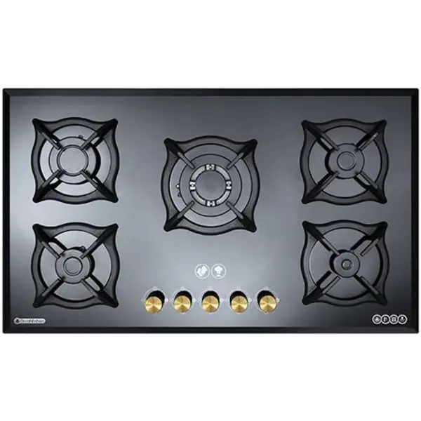 اجاق گاز صفحه ای درخشان مدل G615 Derakhshan Glass Gas Hob - 5