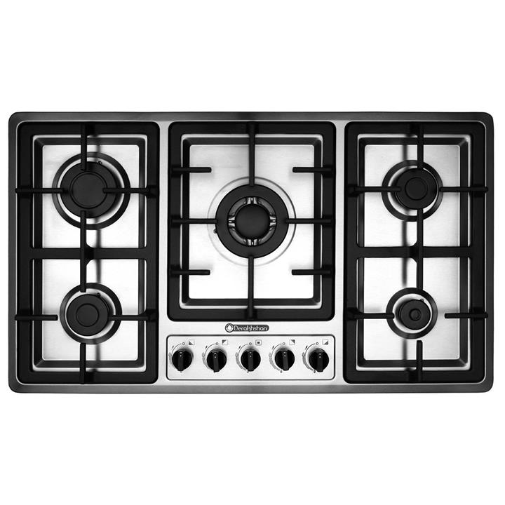 اجاق گاز صفحه ای استیل درخشان مدل G617 Derakhshan Steel Gas Hob