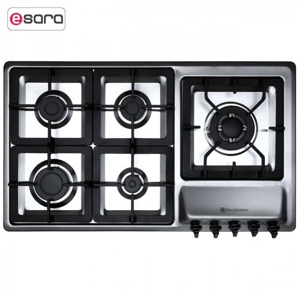 اجاق گاز صفحه ای استیل درخشان مدل G619 Derakhshan Steel Gas Hob