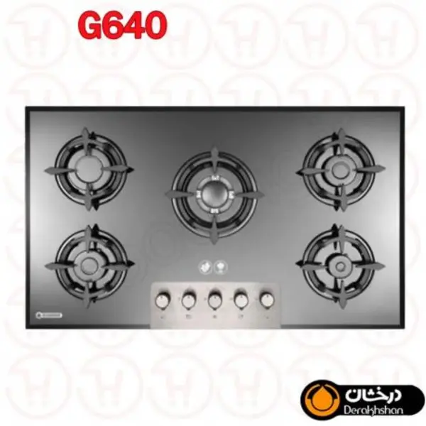 اجاق گاز صفحه ای درخشان مدل G 640
