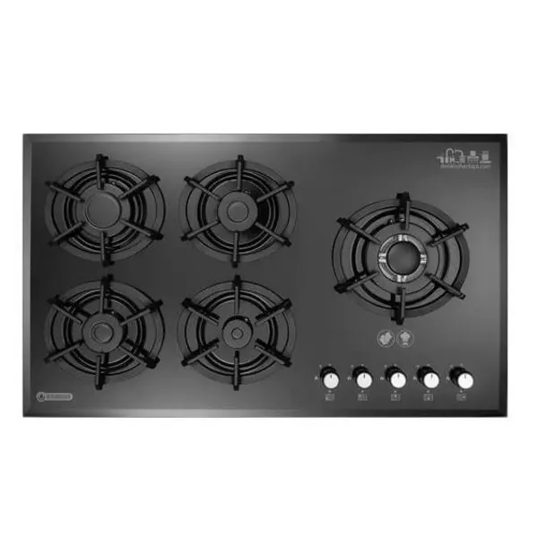 اجاق گاز ۵ شعله شیشه ای درخشان مدل G 647 - 4