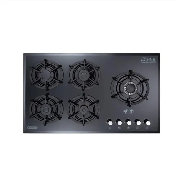 اجاق گاز ۵ شعله شیشه ای درخشان مدل G 647 - 3