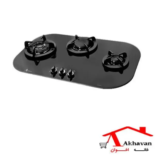 اجاق گاز صفحه ای اخوان مدل G95-HE شیشه Akhavan Gas Stove - 3