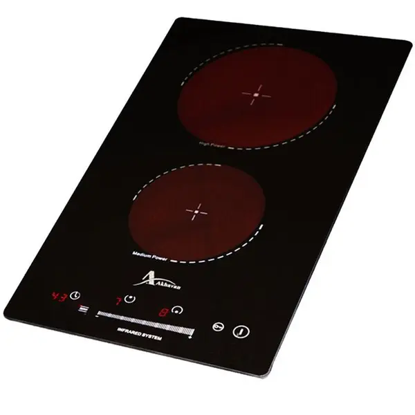 اجاق گاز صفحه ای برقی اخوان مدل GE2-XL - 2