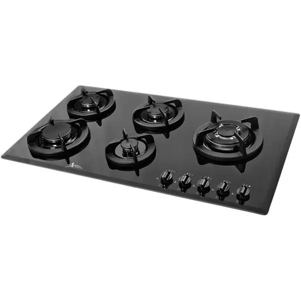 گاز اخوان کد GI 35S اجاق شیشه ای مدل GI35s - 5
