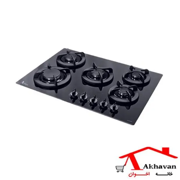 اجاق گاز صفحه ای شیشه اخوان کد GI7 Akhavan - 5