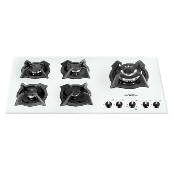 اجاق گاز شیشه ای رابیتس مدل RG 546 W - 5
