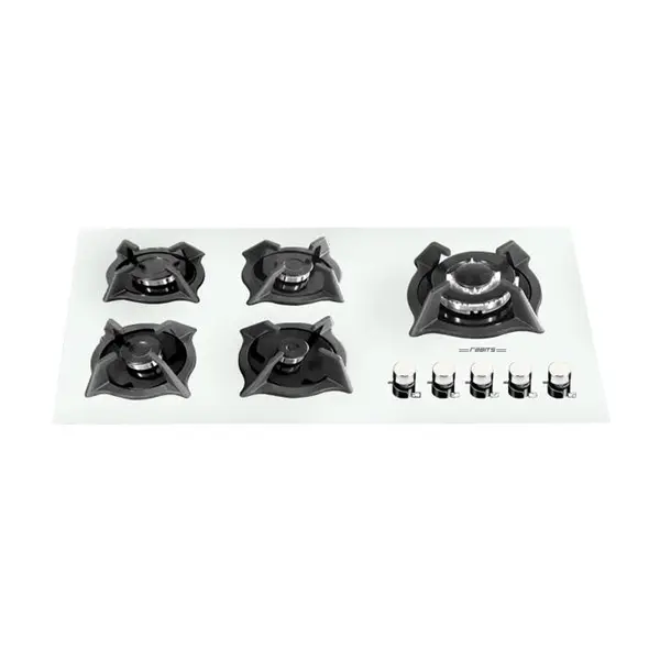 اجاق گاز شیشه ای رابیتس مدل RG 546 W - 6
