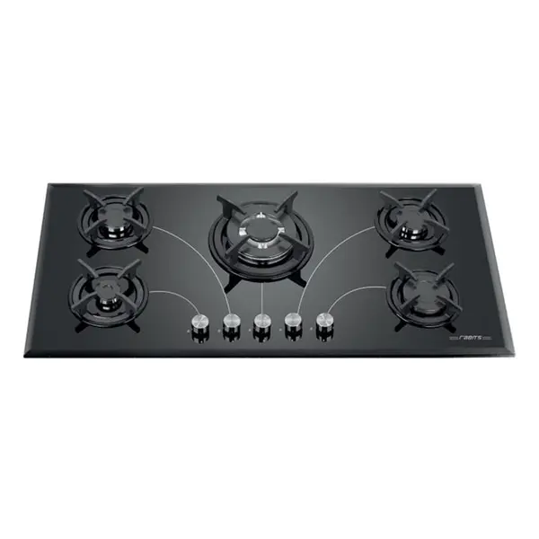 گاز صفحه ای پنج شعله رابیتس RG-553L - 6
