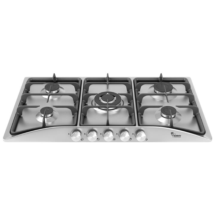 اجاق گاز صفحه ای استیل سیمر مدل S-544 Simer Steel Gas Hob