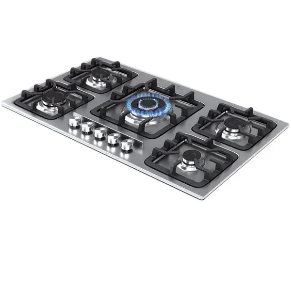اجاق گاز صفحه ای استیل سیمر مدل S-549 - 2