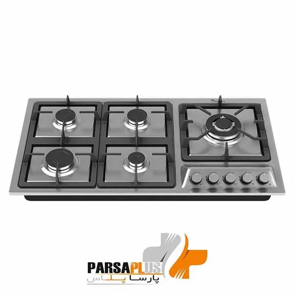 اجاق گاز صفحه ای استیل سیمر مدل S-580