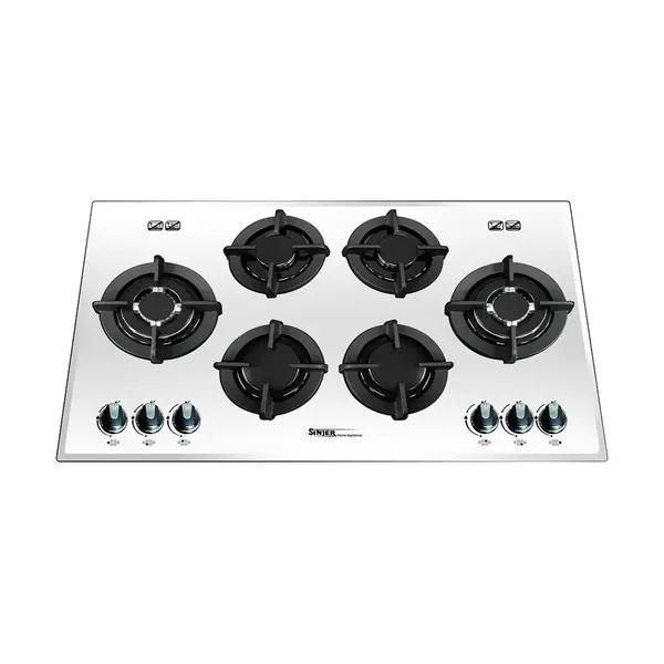 اجاق گاز صفحه ای ۶ شعله سینجر مدل SDG600W با کد جدید ۶۰۰۰ پرداخت در محل