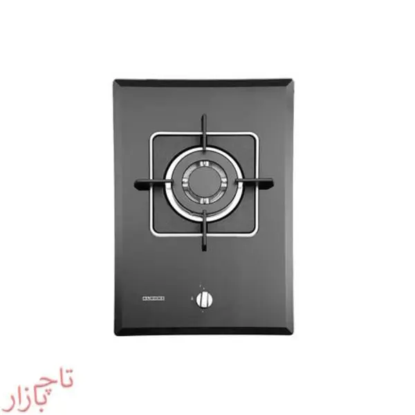 اجاق گاز صفحه ای شیشه 1 شعله استیل البرز مدل G1351 - 5