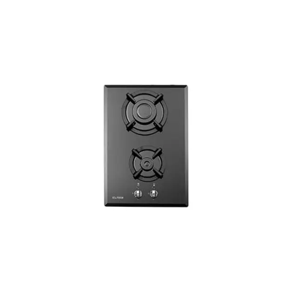 اجاق گاز صفحه ای شیشه 2 شعله استیل البرز مدل G2352 - 3