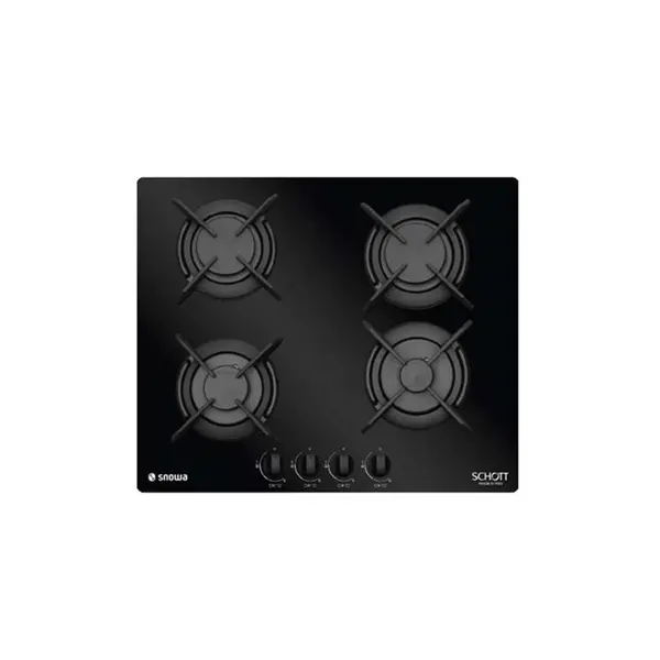 اجاق گاز صفحه ای توکار 4 شعله اسنوا مدل G211 SNOWA - 4