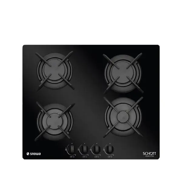 اجاق گاز صفحه ای توکار 4 شعله اسنوا مدل G211 SNOWA - 6
