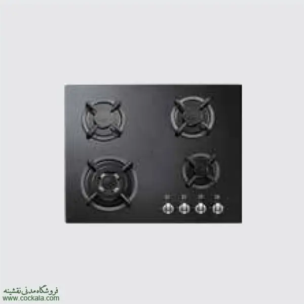 اجاق گاز صفحه ای 4 شعله شیشه استیل البرز مدل G4652