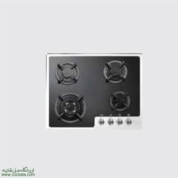 اجاق گاز صفحه ای شیشه 4 شعله استیل البرز مدل G4652S - 3